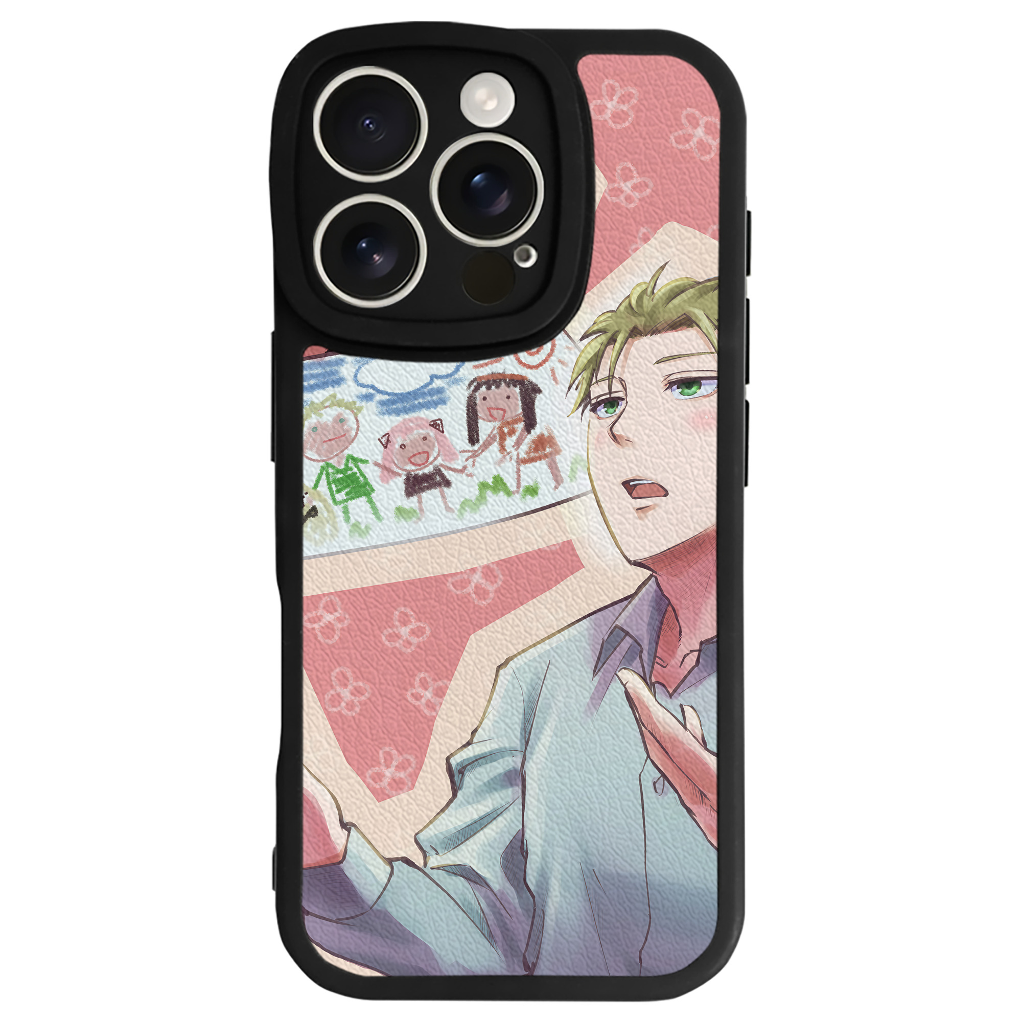 （画像用） SPY×FAMILY间谍家家酒 【iPhone 16シリーズ対応】シリコンスマホケース（レザー調） 材質：シリコン